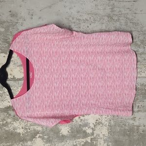 ❤️Apt9 pink stripe shirt